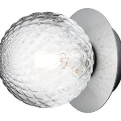 Nuura Badrumsbelysning|Vägglampor-Liila 1 Vägg-/Taklampa 140 mm, Nordic Gold / Klar