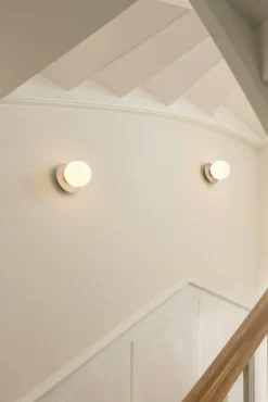 Nuura Badrumsbelysning|Vägglampor-Liila 1 Vägg-/Taklampa 140 mm, Nordic Gold / Klar