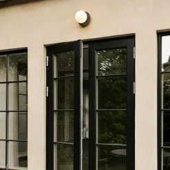 Nuura Taklampor Utomhus|Taklampor Utomhus-Liila 1 Vägg-/Taklampa Utomhus 165 mm, Mörk Brons / Opal