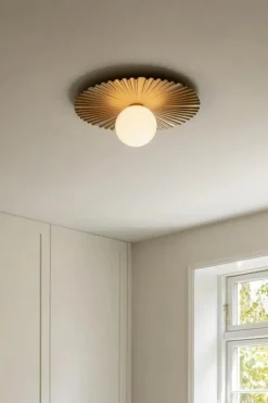 Liila Muuse Vägg-/Taklampa 420 mm, Vit / Klar