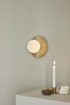 Liila Muuse Vägg-/Taklampa 200 mm, Vit / Opal