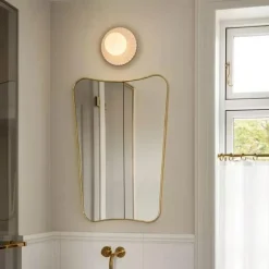 Liila Muuse Vägg-/Taklampa 200 mm, Vit / Opal