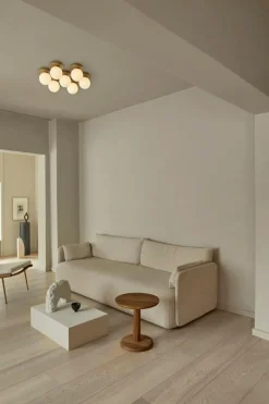 Liila Star Vägg-/Taklampa, Nordic Gold / Opal