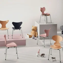 Barn Fritz Hansen Barnstolar-Lily™ Barnstol, Midnattsblå