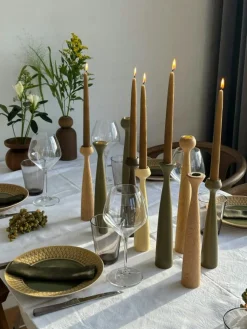 Applicata Ljuslyktor-Lily Ljusstake, Svart