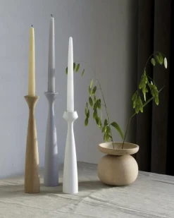 Applicata Ljuslyktor-Lily Ljusstake, Svart