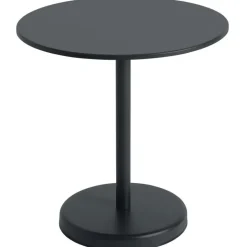 Linear Bord Stål Ø70 cm, Antracit