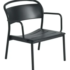 Linear Loungefåtölj Stål, Pale Blue