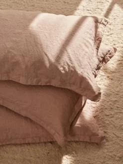 Linn Kuddfodral Rosa, 50x50 cm