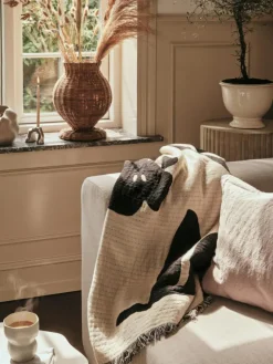 Linn Kuddfodral Rosa, 50x50 cm