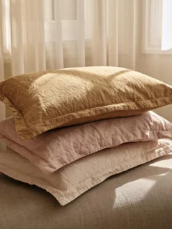 Linn Kuddfodral Rosa, 50x50 cm