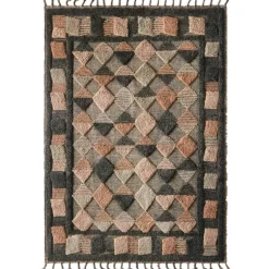 Lisboa Ullmatta 200x300 cm, Multi Grey