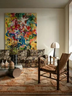 Lisboa Ullmatta 200x300 cm, Multi Grey