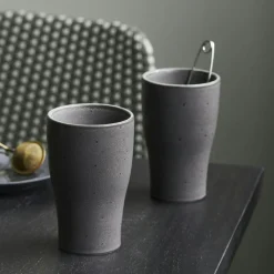 Liss Termosmugg H14 cm 2-pack, Mörkgrå