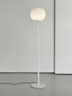 Lita Golvlampa 30 cm, Vit / Opalglas