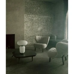 &Tradition Fåtöljer-Little Petra Loungestol Vb1, Valnöt /