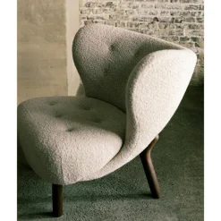 &Tradition Fåtöljer-Little Petra Loungestol Vb1, Valnöt /