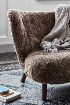 Little Petra Soffa Vb2, Oljad Valnöt / Fårskinn Sahara