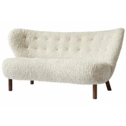 Little Petra Soffa Vb2, Oljad Valnöt / Fårskinn Sahara