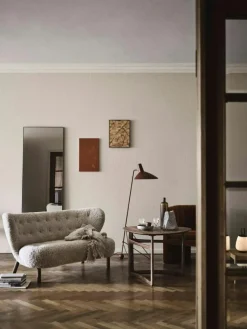 Little Petra Soffa Vb2, Oljad Valnöt / Fårskinn Sahara