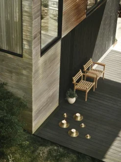 ester & erik Ljuslyktor-Ljuslykta Utomhus 16 cm, Silver