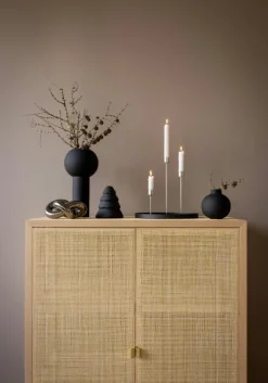 Ljusstake 13 cm, Coconut