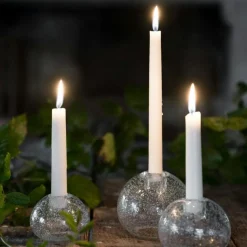 ERNST Ljusstakar-Ljusstake Glas Ø9 cm