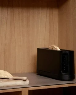 Jacob Jensen Brödrostar-Long Slot Brödrost, Silver