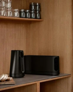 Jacob Jensen Brödrostar-Long Slot Brödrost, Silver