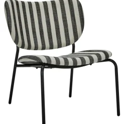 Longa Loungestol, Svart/Vit