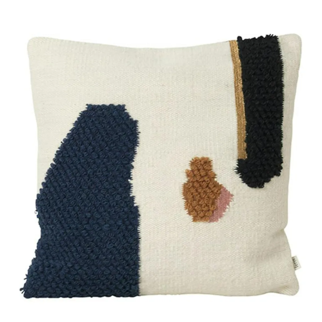 Ferm Living Prydnadskuddar & Fodral-Loop Kudde Mount 50x50 cm