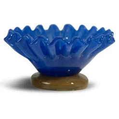 Lori Skål 14 cm, Blå / Beige