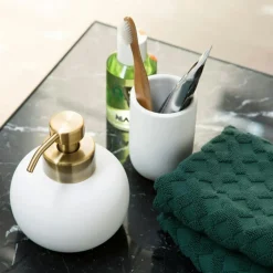 Mette Ditmer Tvålpumpar-Lotus Tvålpump Låg, Svart