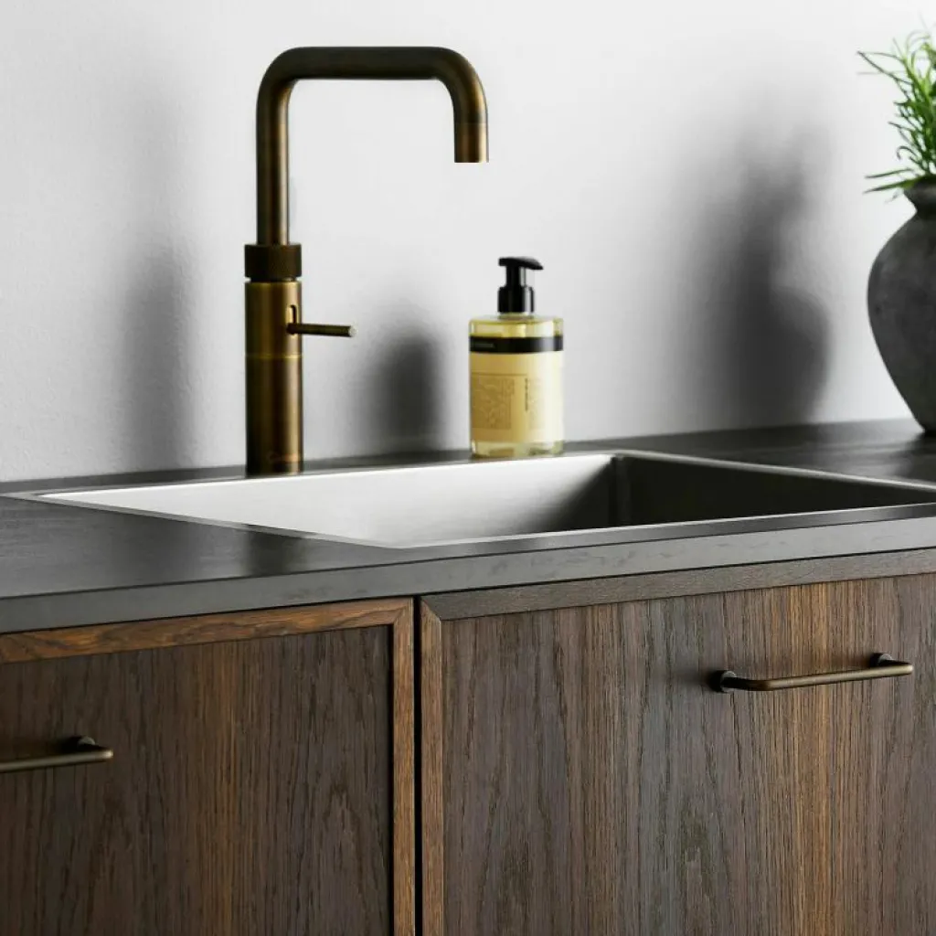 Beslag Design Knoppar & Dörrhandtag-Lounge Handtag, Borstad Mässing