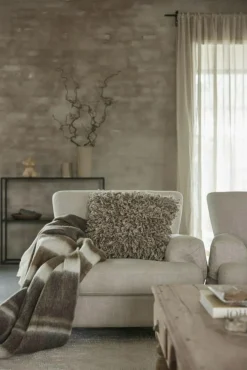 Boel&Jan Prydnadskuddar & Fodral-Love Kuddfodral 50x50 cm, Off-white