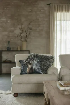 Boel&Jan Prydnadskuddar & Fodral-Love Kuddfodral 50x50 cm, Off-white