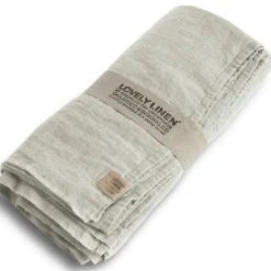 Lovely Linen Dukar & Löpare-Lovely Bordsduk 145x300 cm, Jeep Green