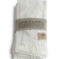 Lovely Servetter Linne 4-pack, Natural Beige