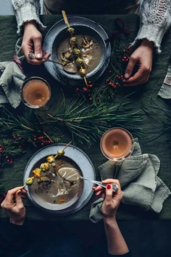 Lovely Servetter Linne 4-pack, Natural Beige