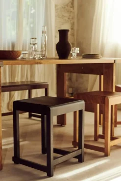 Frama Pallar-Low Stool 01 Pall, Varmbrun