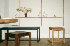 Frama Pallar-Low Stool 01 Pall, Varmbrun