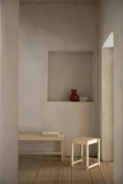 Frama Pallar-Low Stool 01 Pall, Varmbrun