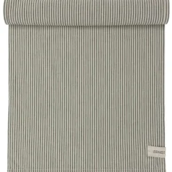 ERNST Dukar & Löpare-Löpare Ränder 45x150 cm, Grön / Beige