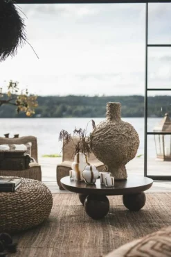 Luci Ljuslykta 10 cm, Vit / Orange