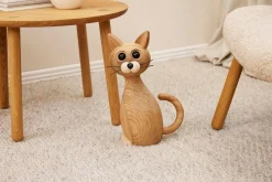 Spring Copenhagen Träfigurer-Lucky Cat Träfigur 42 cm