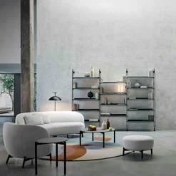 Kartell 3-Sitssoffor-Lunam Orsetto Soffa, Brun