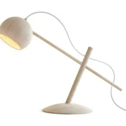 Brdr. Krüger Bordslampor-Lune Bordslampa, Oljad Ek