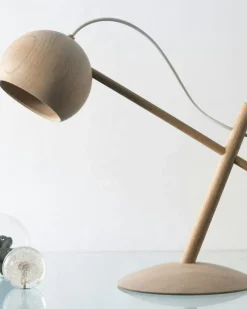 Brdr. Krüger Bordslampor-Lune Bordslampa, Oljad Ek