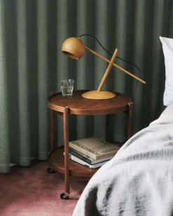 Brdr. Krüger Bordslampor-Lune Bordslampa, Oljad Ek