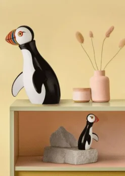 Kay Bojesen Träfigurer-Lunnefågel Träfigur, 19,5 cm